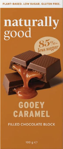 Naturally Good Gooey Caramel Filled Chocolate Block 100g