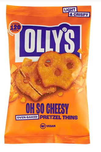 Olly's Oh So Cheesy Pretzel Thins 140g