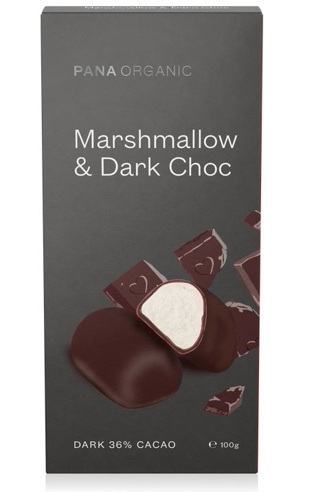 Pana Organic Marshmallow & Dark Choc 100g