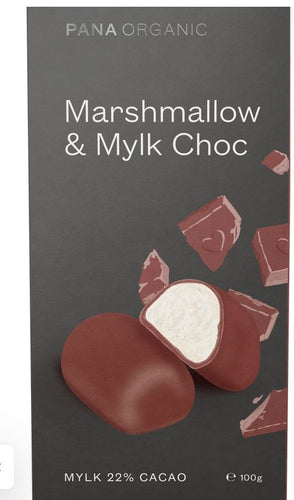 Pana Organic Marshmallow & Mylk Choc 100g