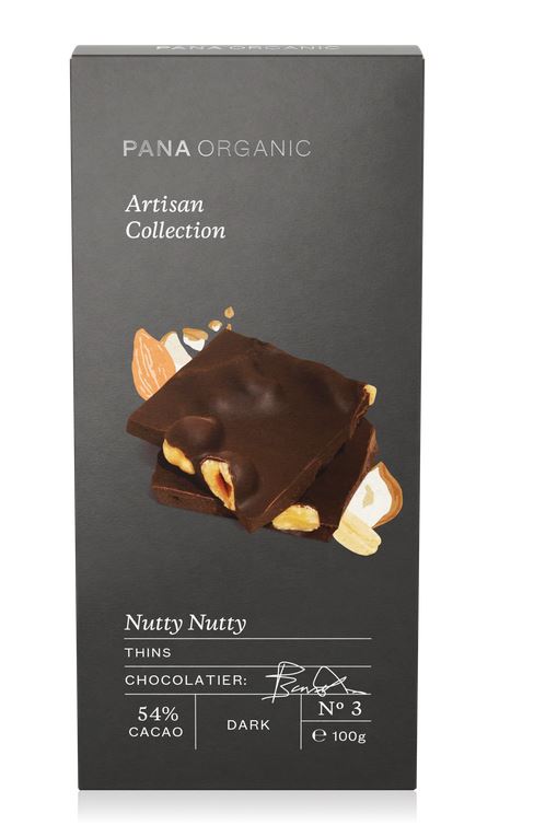 Pana Organic Nutty Nutty Chocolate 100g