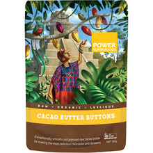 Load image into Gallery viewer, Power Super Foods Cacao Butter Buttons 80g