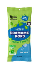 Load image into Gallery viewer, Real Naturals Edamame Pops Sea Salt 26g