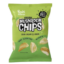 Load image into Gallery viewer, Real Naturals Shitake Mushroom Chips Sour Cream &amp; Onion 32g