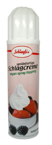 Schlagfix Vegan Spray Topping Cream 200ml - CLEARANCE