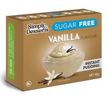 Load image into Gallery viewer, Simply Desserts Sugar Free Vanilla Instant Pudding 48g