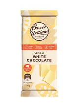 Load image into Gallery viewer, Sweet William Vegan White Chocolate 100g