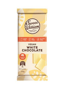 Sweet William Vegan White Chocolate 100g