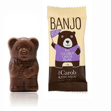 Load image into Gallery viewer, The Carob Kitchen Coconut Carob Banjo Bear 15g