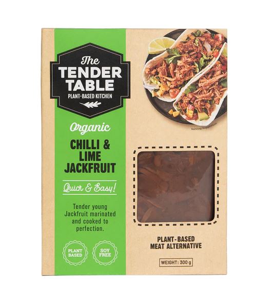 The Tender Table Organic Chilli & Lime Jackfruit 300g