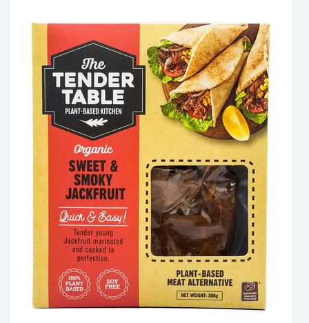 The Tender Table Organic Sweet & Smoky Jackfruit 300g