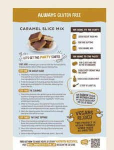 Well & Good Caramel Slice Mix 315g