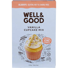 Load image into Gallery viewer, Well &amp; Good Vanilla Cupcake Mix 510g