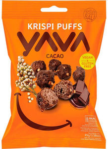 Yava Cacao Krispi Puffs 45g