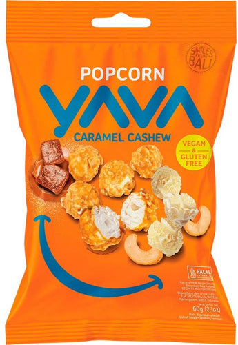 Yava Caramel Cashew Popcorn 60g