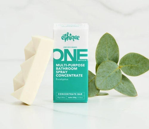 Ethique Multi-purpose Bathroom Spray Concentrate - Eucalyptus 25g-Five Vegans