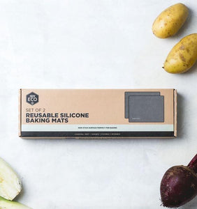 Ever Eco Reusuable Silicone Baking Mats - Set of 2-Five Vegans