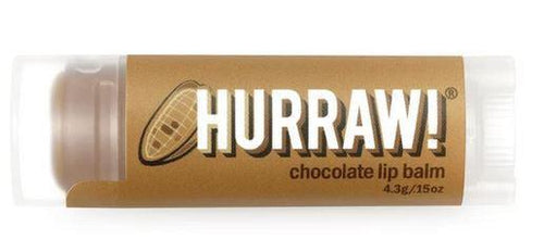 Hurraw Chocolate Lip Balm 4.8g-Five Vegans