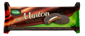 Leda Mintons chocolate biscuits - 155g-Five Vegans