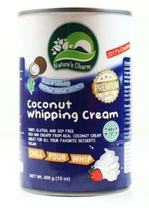 Nature's Charm Coconut Whipping Cream-Five Vegans