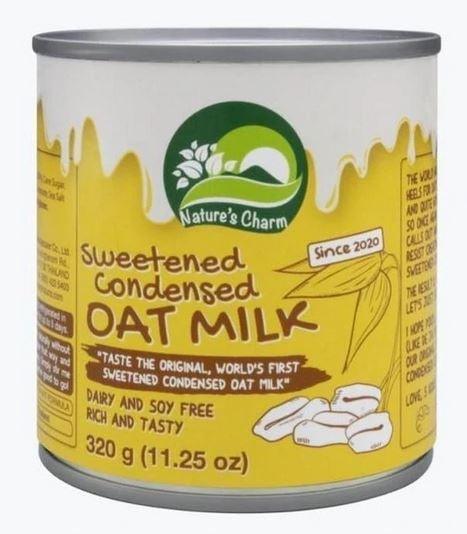 Natures Charm Sweetened Condensed Oat Milk 320g-Five Vegans