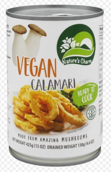 Nature's Charm Vegan Calamari 130g-Five Vegans