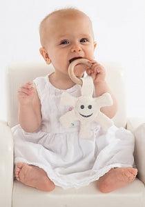 Ringley Sun Teething Cloth Teether Baby Toy Cotton Organic Babies Chew