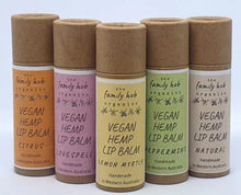 Load image into Gallery viewer, The Family Hub Organics Vegan Hemp Lip Balm-Five Vegans
