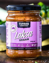 Load image into Gallery viewer, Turban Chopsticks Vegan Laksa Curry Paste 240g-Five Vegans