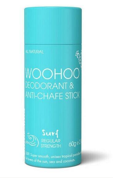 Woohoo Deodorant & Anti-Chafe stick Surf 60g-Five Vegans