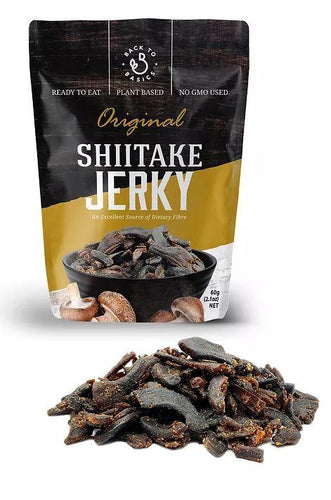 Back to Basics Original Shiitake Jerky 60g - Five Vegans