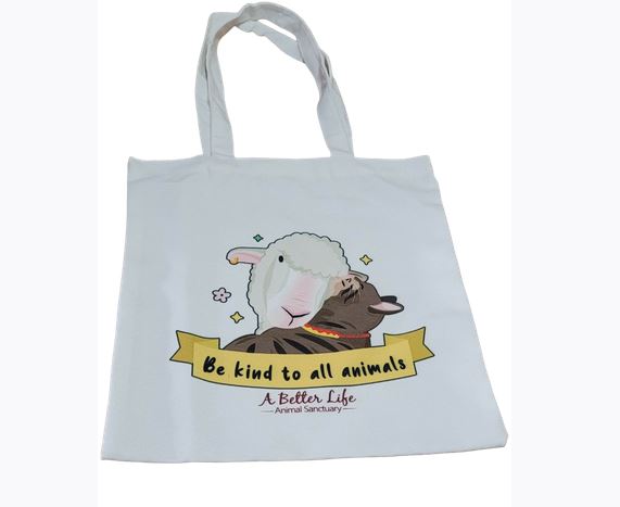 A Better Life Sanctuary Tote Bag - Be Kind to Animals