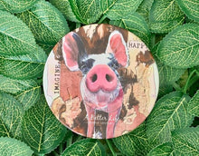 Load image into Gallery viewer, Better Life Sanctuary Coaster Jordy The Pig 1 pack