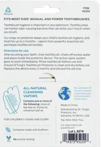 Dr Tungs Snap On Kids Toothbrush Protectors 2 Pack - Five Vegans