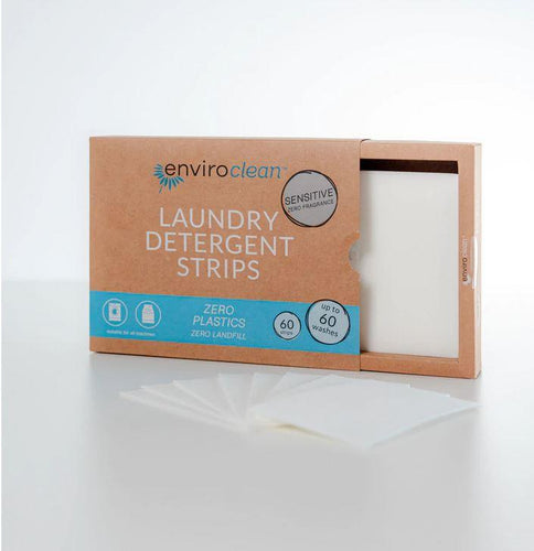 Enviroclean Laundry Detergent Strips - 60 Strips - Five Vegans