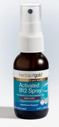 Herbs Of Gold Activated B12 Spray 50ml - Five Vegans