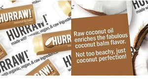 Hurraw Coconut Lip Balm 4.8g - Five Vegans