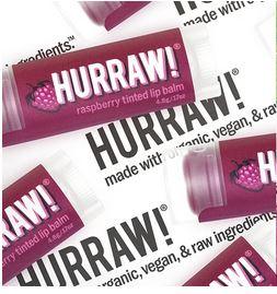 Hurraw Raspberry Tinted Lip Balm 4.8g - Five Vegans