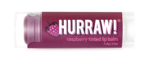 Hurraw Raspberry Tinted Lip Balm 4.8g - Five Vegans