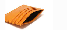 Load image into Gallery viewer, La Enviro Avoca Minamalist Unisex Card Holder Orange - Five Vegans