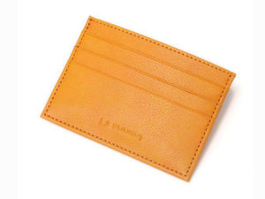 La Enviro Avoca Minamalist Unisex Card Holder Orange - Five Vegans