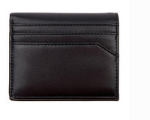 Load image into Gallery viewer, La Enviro Broome Vegan Minamalist Unisex Black Wallet - Five Vegans