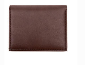 La Enviro Broome Vegan Minamalist Unisex Brown Wallet - Five Vegans
