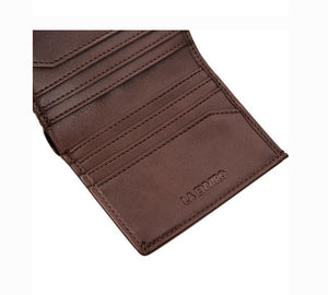 La Enviro Broome Vegan Minamalist Unisex Brown Wallet - Five Vegans