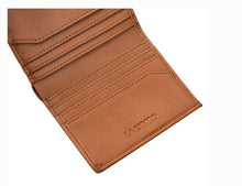Load image into Gallery viewer, La Enviro Broome Vegan Minamalist Unisex Tan Wallet - Five Vegans