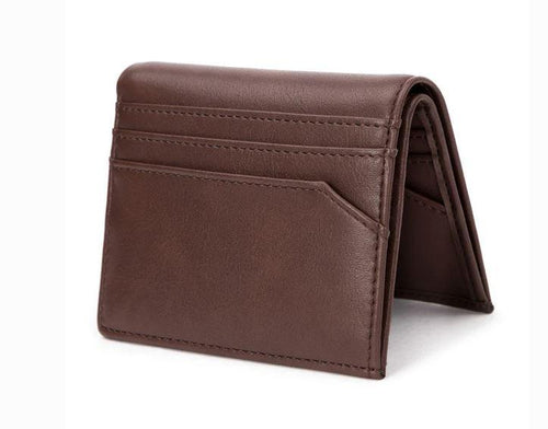La Enviro Broome Vegan Minamalist Unisex Brown Wallet - Five Vegans