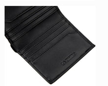 Load image into Gallery viewer, La Enviro Broome Vegan Minamalist Unisex Black Wallet - Five Vegans