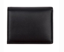 Load image into Gallery viewer, La Enviro Broome Vegan Minamalist Unisex Black Wallet - Five Vegans