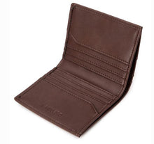 Load image into Gallery viewer, La Enviro Broome Vegan Minamalist Unisex Brown Wallet - Five Vegans