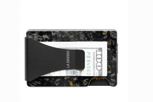Load image into Gallery viewer, La Enviro Forged Carbon Fiber Minamalist Carbon Wallet Gloss Gold